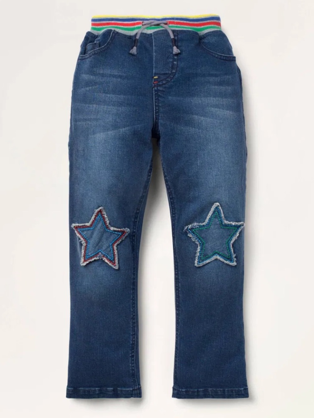 Boden Star Knee Patch Trousers